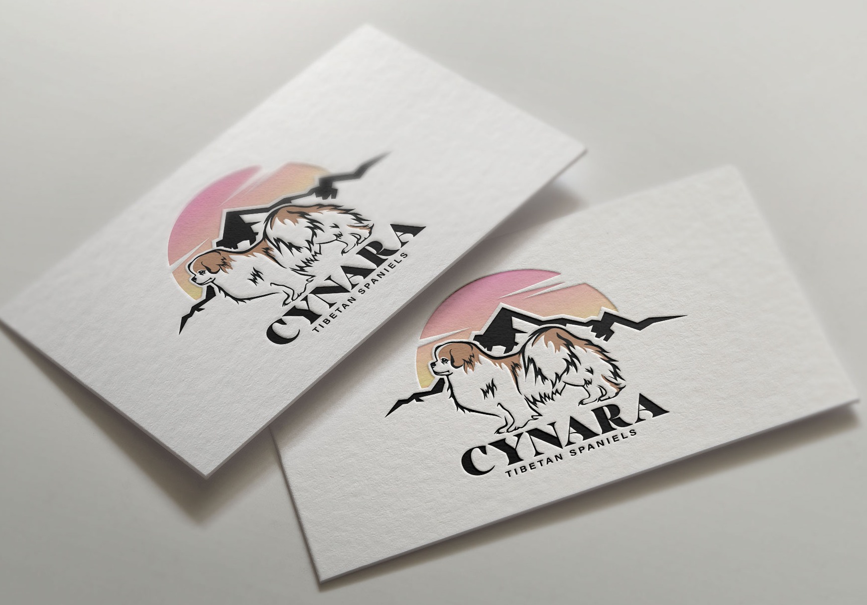 tibetian spaniel kennel logo 