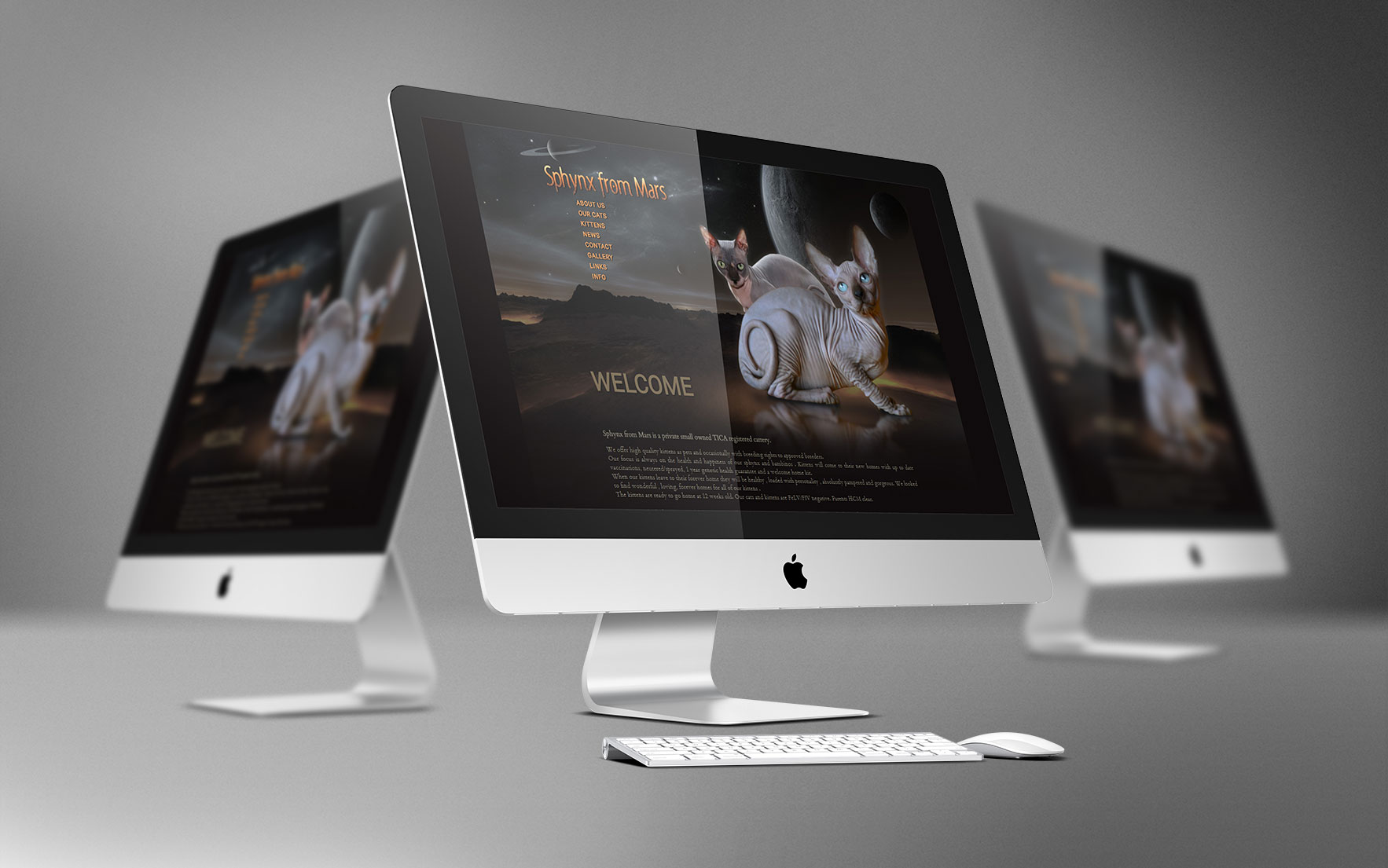 Breeder website design
