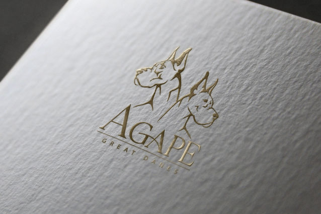 Grait Danes Kennel logo by Design by IS